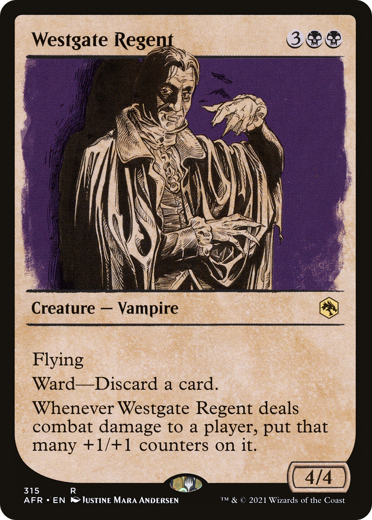 Westgate Regent (AFR-315) - rare: (Showcase) - Foil