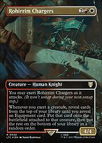 Rohirrim Chargers (LTC-540) - rare (Borderless) - Foil