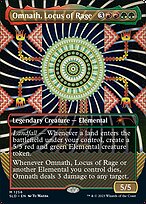 Omnath, Locus of Rage (SLD-1256) - mythic (Borderless)