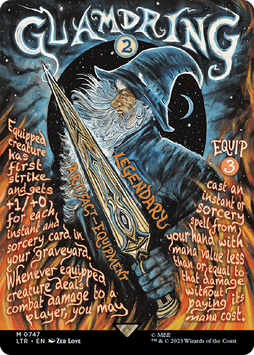 Glamdring (LTR-747) - mythic (Borderless)