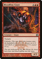 Bloodfray Giant (RTR-089) - uncommon