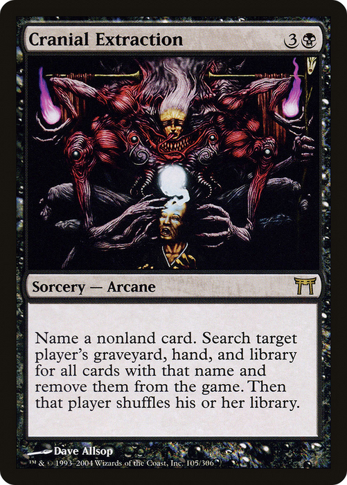 Cranial Extraction (CHK-105) - rare