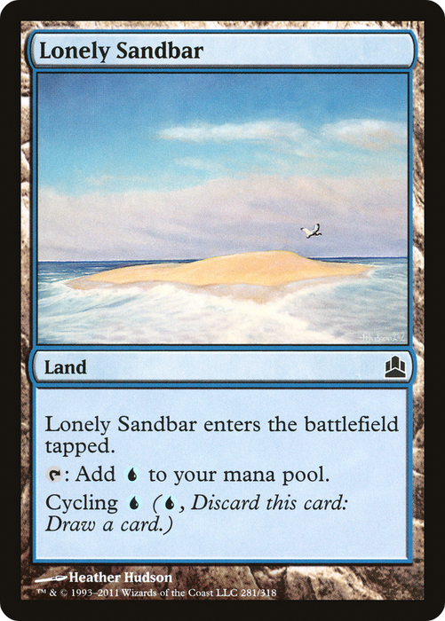 Lonely Sandbar (CMD-281) - common