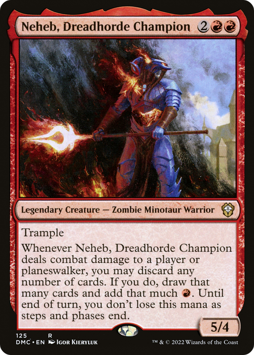 Neheb, Dreadhorde Champion (DMC-125) - rare