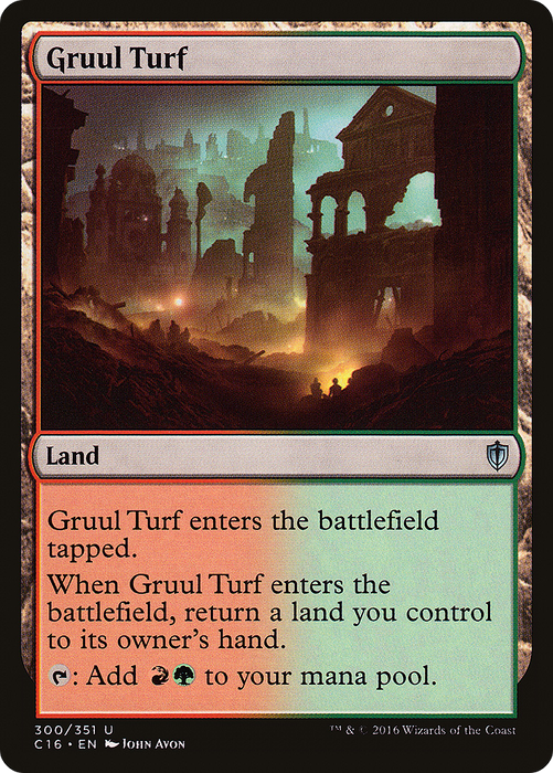 Gruul Turf (C16-300) - uncommon