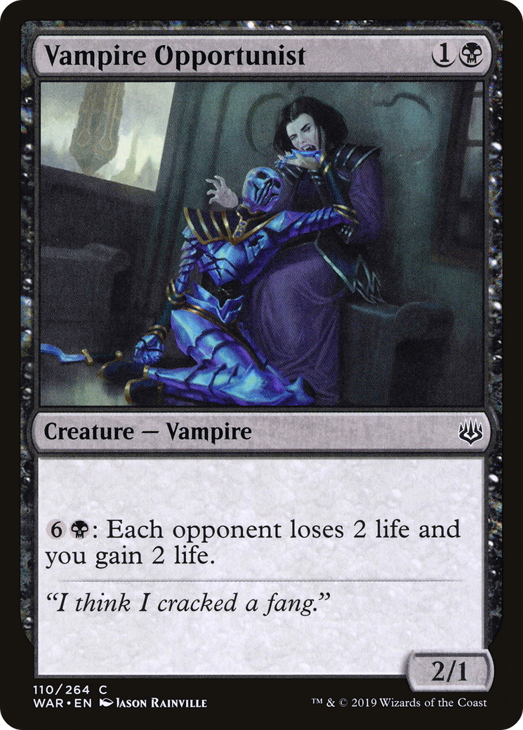Vampire Opportunist (WAR-110) - common - Foil