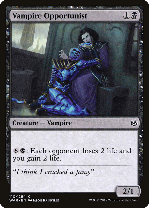 Vampire Opportunist (WAR-110) - common