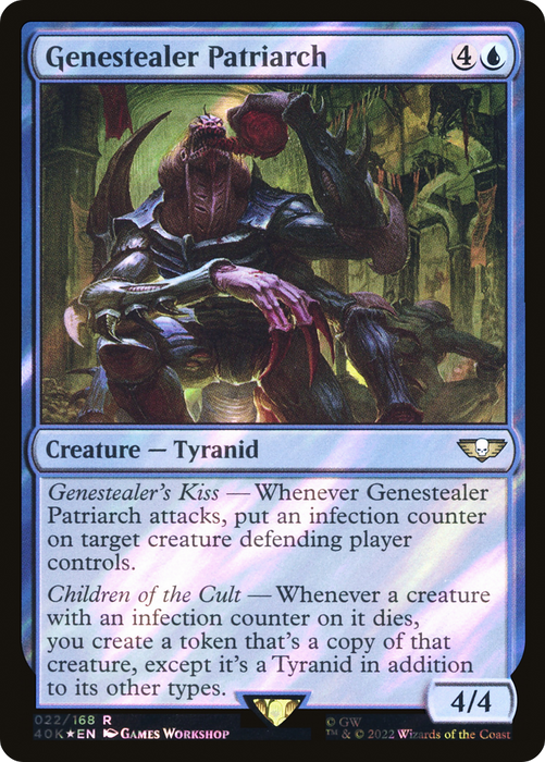 Genestealer Patriarch (40K-22★) - rare - Foil