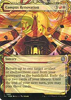 Campus Renovation (MAT-207) - uncommon: (Showcase) - Foil