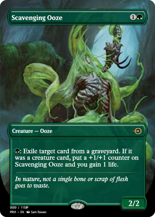 Scavenging Ooze (PRM-81912) - rare - Foil