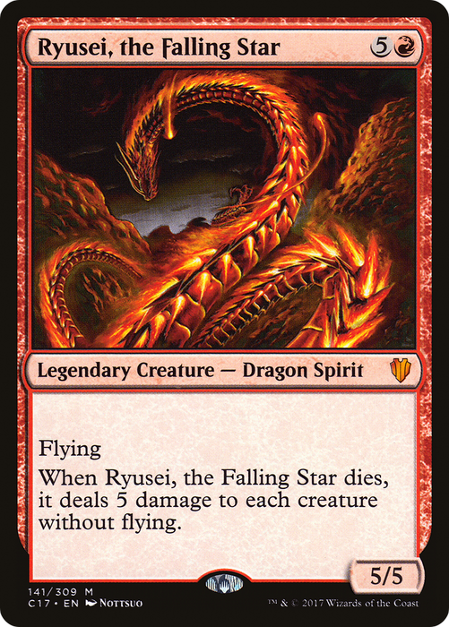 Ryusei, the Falling Star (C17-141) - mythic