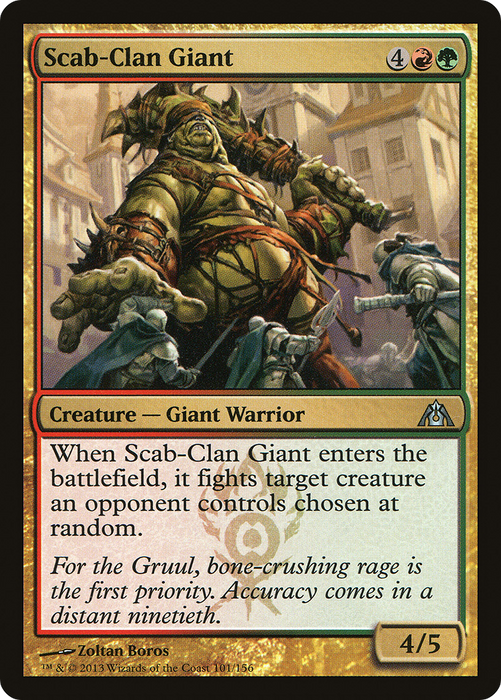 Scab-Clan Giant (DGM-101) - uncommon - Foil