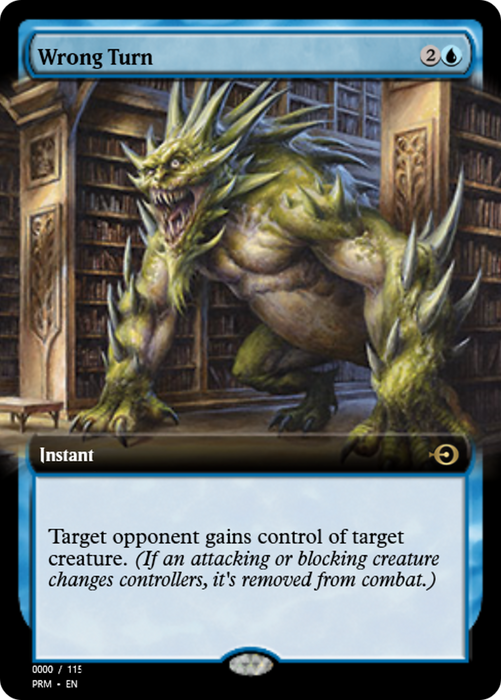 Wrong Turn (PRM-86008) - rare - Foil
