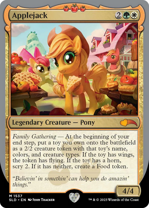 Applejack (SLD-1537) - mythic