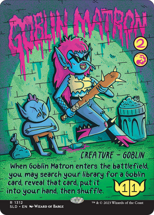 Goblin Matron (SLD-1312) - rare (Borderless)