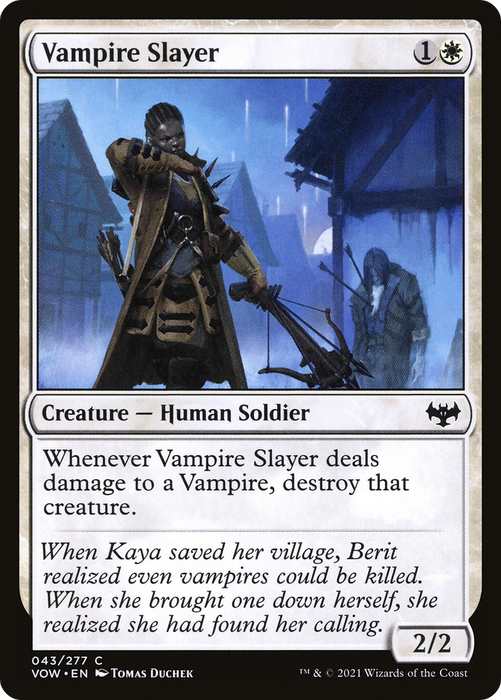 Vampire Slayer (VOW-043) - common - Foil