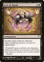 Seal of Doom (DIS-053) - common - Foil