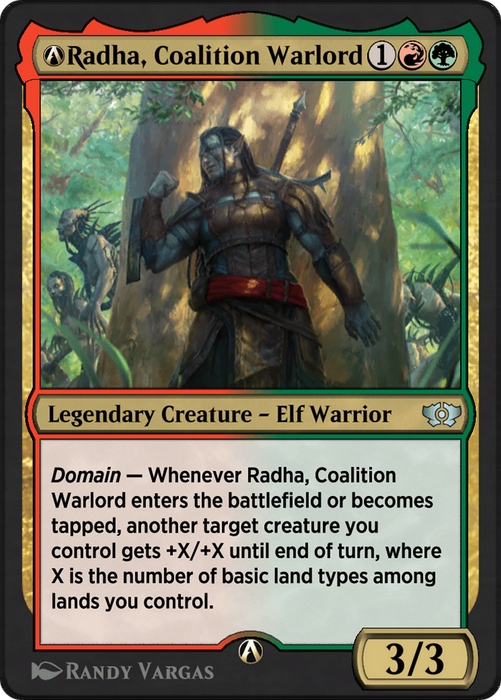 A-Radha, Coalition Warlord (MUL-A-120) - uncommon