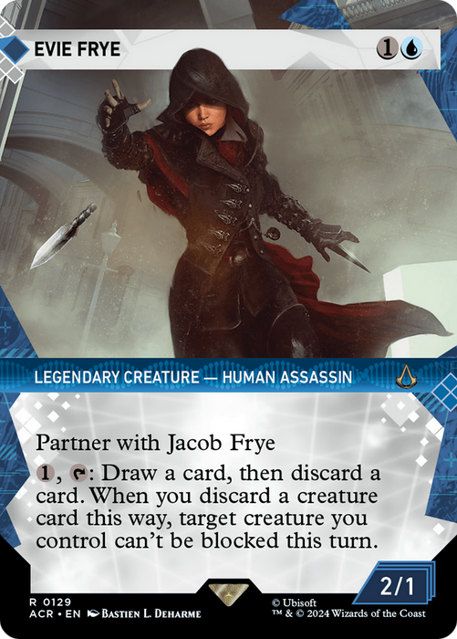 Evie Frye (ACR-129) - rare: (Showcase) (Borderless)