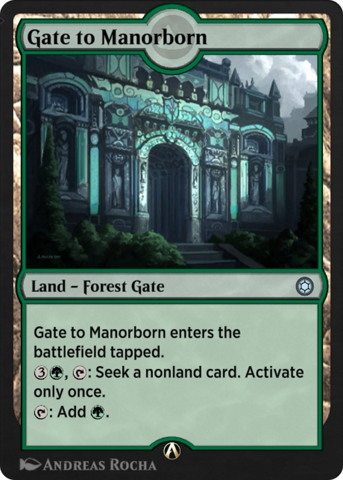 Gate to Manorborn (HBG-078) - uncommon