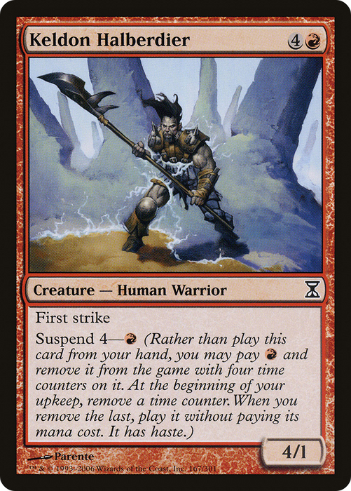 Keldon Halberdier (TSP-167) - common