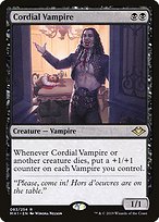 Cordial Vampire (MH1-083) - rare - Foil