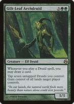 Gilt-Leaf Archdruid (MOR-124) - rare - Foil