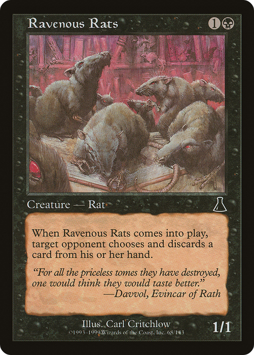Ravenous Rats (UDS-068) - common