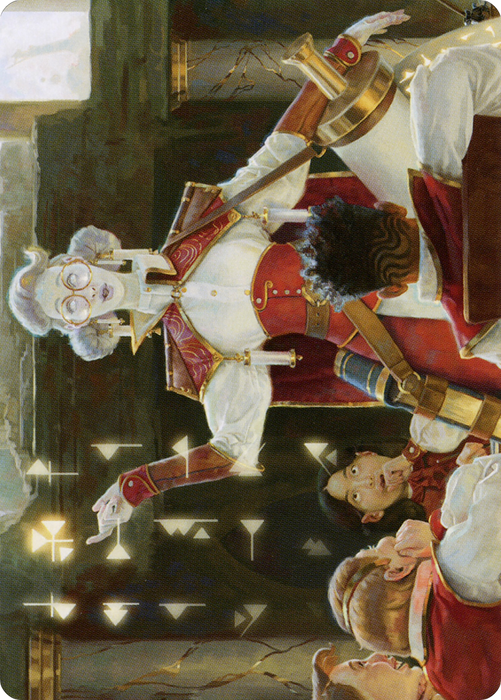 Professor of Symbology // Professor of Symbology (ASTX-004) - common (Borderless) - Foil