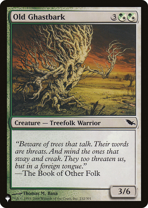 Old Ghastbark (LIST-SHM-232) - common