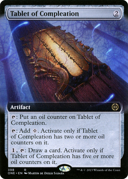 Tablet of Compleation (ONE-398) - rare: (Extended Art)