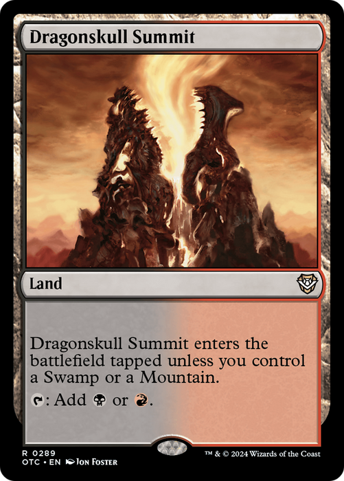 Dragonskull Summit (OTC-289) - rare