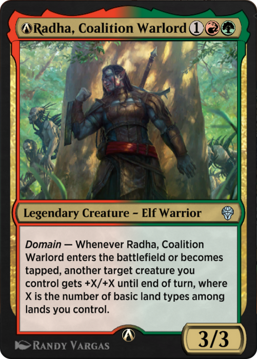 A-Radha, Coalition Warlord (DMU-A-211) - uncommon