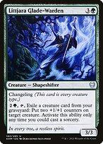 Littjara Glade-Warden (KHM-182) - uncommon