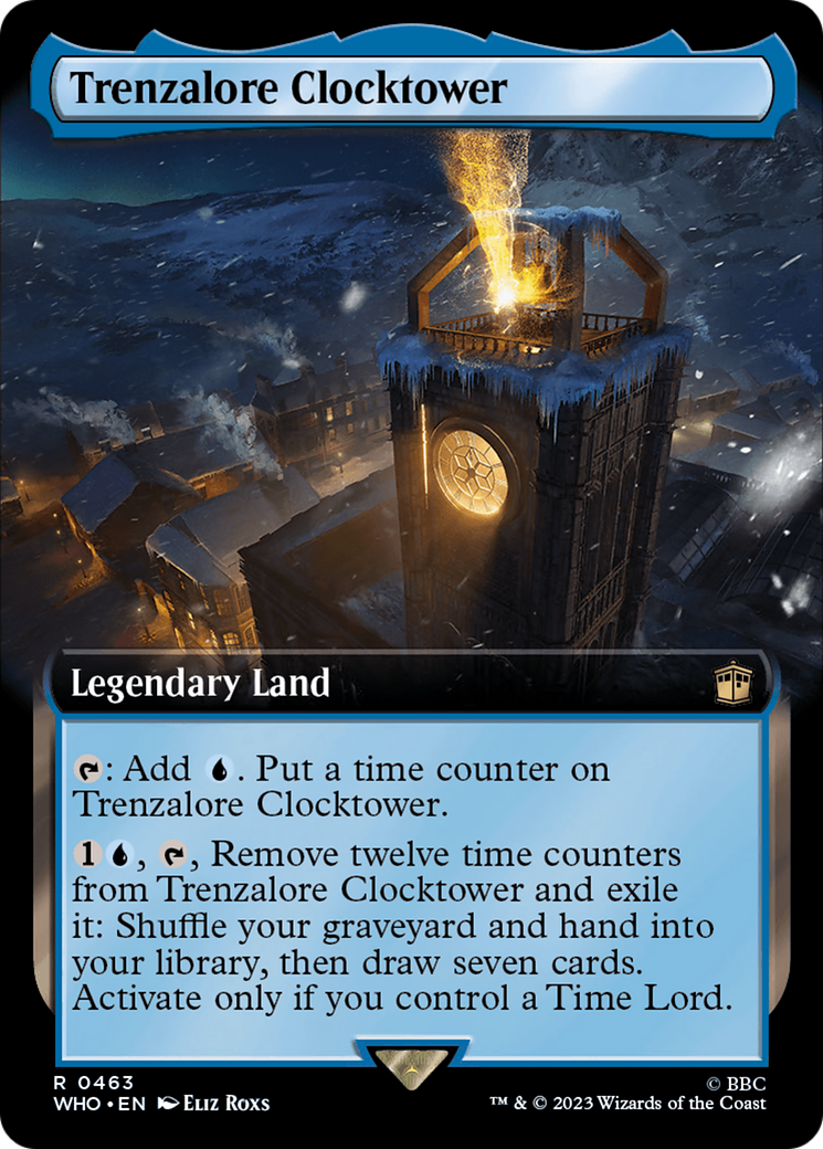 Trenzalore Clocktower (WHO-463) - rare: (Extended Art)