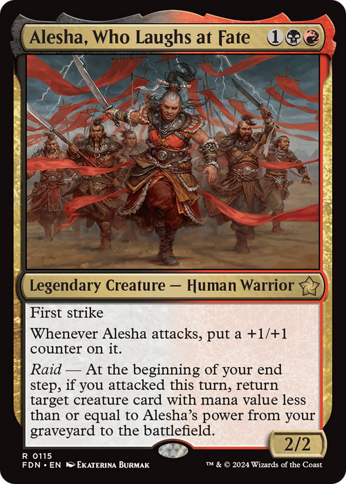 Alesha, Who Laughs at Fate (FDN-115) - rare