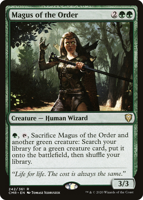 Magus of the Order (CMR-242) - rare