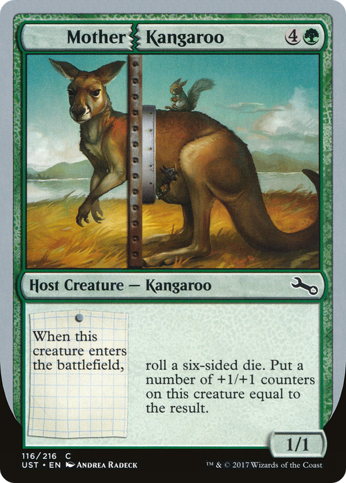Mother Kangaroo (UST-116) - common