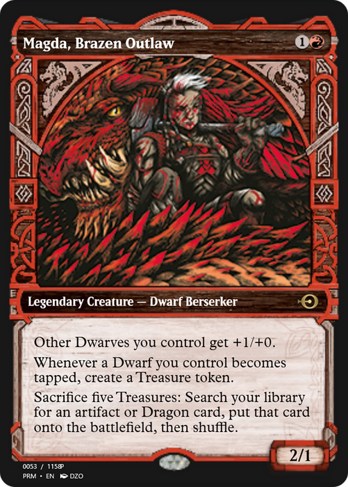 Magda, Brazen Outlaw (PRM-88306) - rare