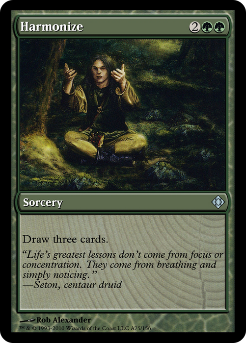 Harmonize (TD0-A75) - uncommon: (colorshifted)