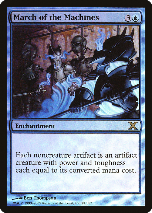March of the Machines (10E-91★) - rare - Foil