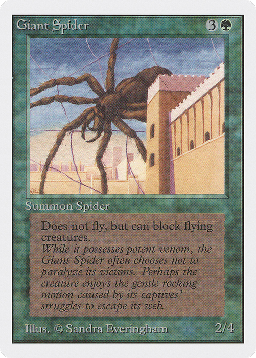 Giant Spider (2ED-199) - common