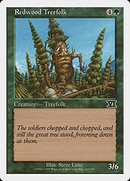 Redwood Treefolk (6ED-247) - common