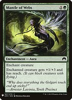 Mantle of Webs (LIST-ORI-187) - common