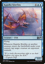 Kapsho Kitefins (M15-066) - uncommon - Foil