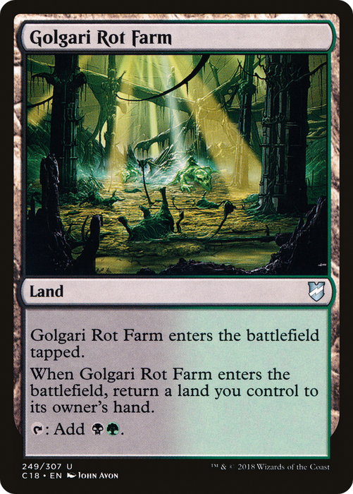 Golgari Rot Farm (C18-249) - uncommon