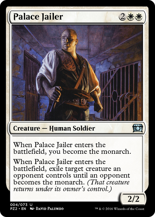 Palace Jailer (PZ2-004) - uncommon - Foil