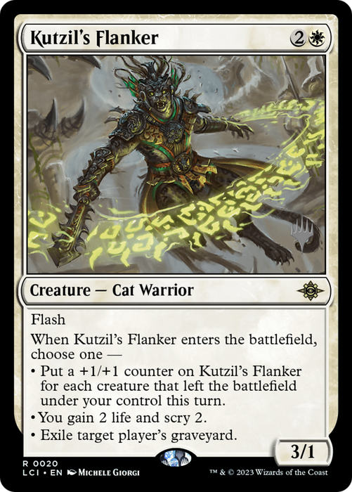 Kutzil's Flanker (PPLCI-20P) - rare - Foil
