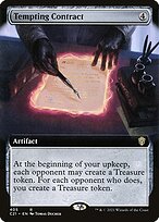 Tempting Contract (C21-405) - rare: (Extended Art)