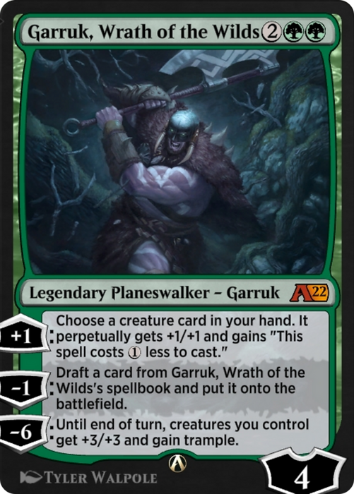 Garruk, Wrath of the Wilds (Y22-047) - mythic
